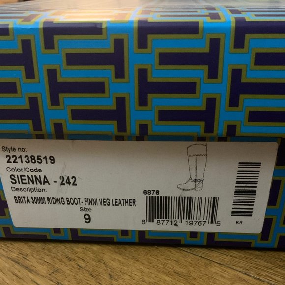 Tory Burch 'Brita' Riding Boot in Sienna- Size 9 - Picture 6 of 6